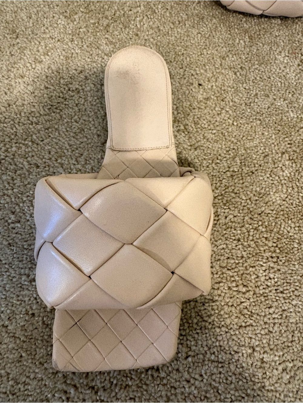 Bottega Veneta BV Lido Intrecciato Leather Sandals Bandage Color Size 37.5 - Picture 3 of 7
